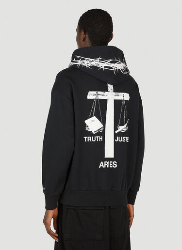 Bad Friday Hooded Sweatshirt Aries Bad Friday Hooded Sweatshirt Black ari0152011