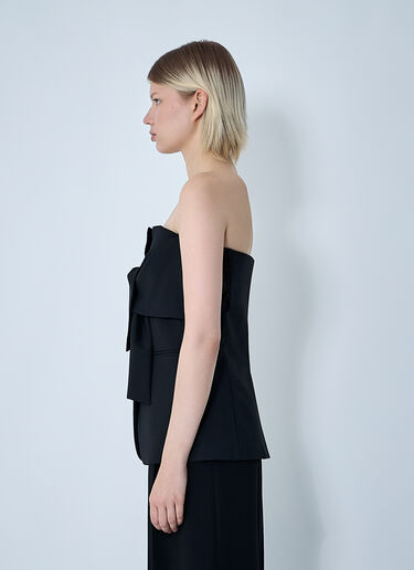 Max Mara Wool Waistcoat Black max0261004