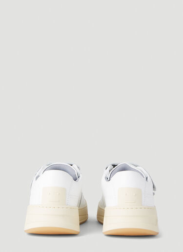 Acne Studios Touch-Strap Sneakers White acn0251002