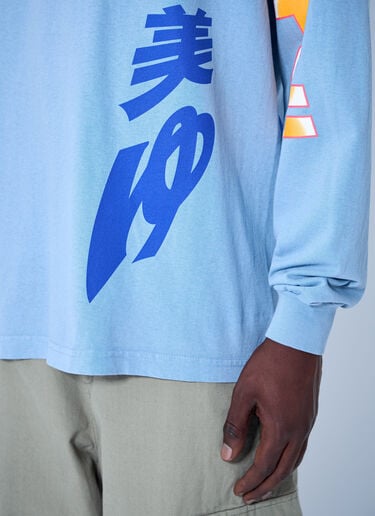 b.Eautiful Rabbit Long Sleeve T-Shirt Light Blue bea0164019