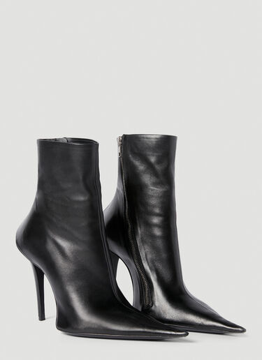 Balenciaga Witch 110 High Heel Ankle Boots Black bal0253075