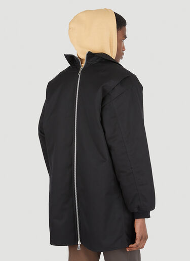 (Di)vision Deadstock Long Split Bomber Jacket Black div0146009