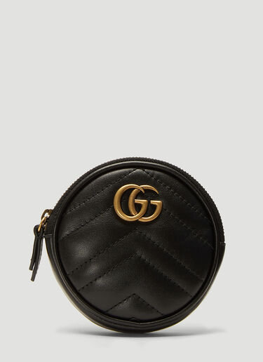 Gucci GG Marmont Coin Purse Black guc0237079
