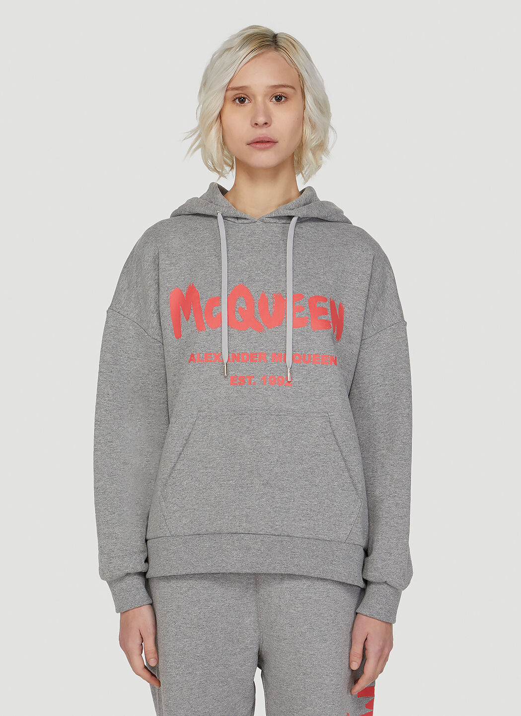 Alexander mcqueen hoodie womens hot sale