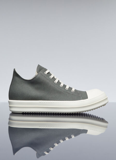 Rick Owens DRKSHDW Denim Low Top Sneakers Brown drk0154001