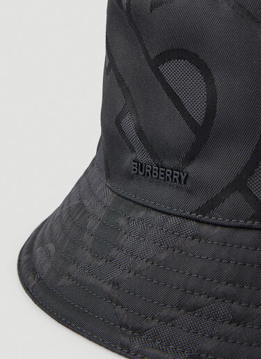 Burberry Logo Jacquard Bucket Hat Red bur0147081