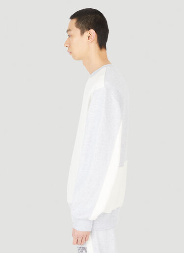 Helmut Lang Colour Block Sweatshirt Grey hlm0147004