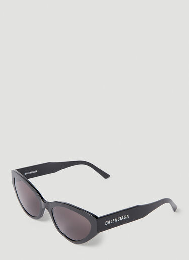 Balenciaga Flat Cat Eye Sunglasses Black bcs0253002