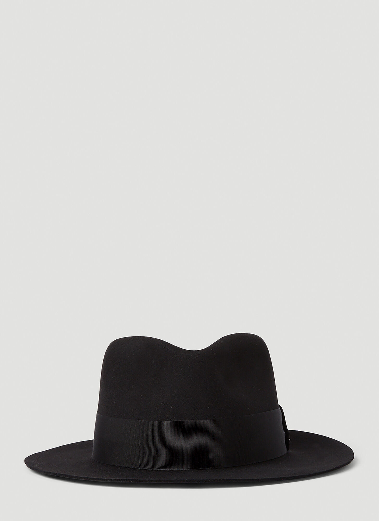 Saint Laurent Fedora Hat Female Black