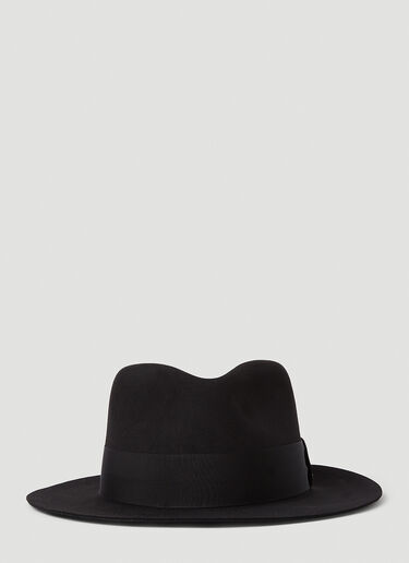 Fedora Hat Saint Laurent Fedora Hat Black sla0249262