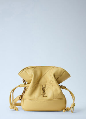 Saint Laurent Jamie Mini Shoulder Pouch Bag Yellow sla0263064