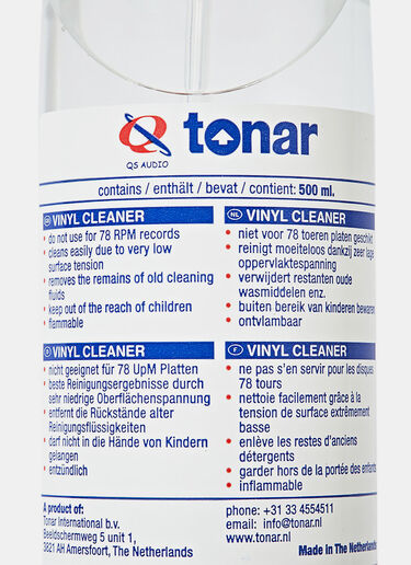 Music Tonar Vinyl Cleaner Black nag0490489