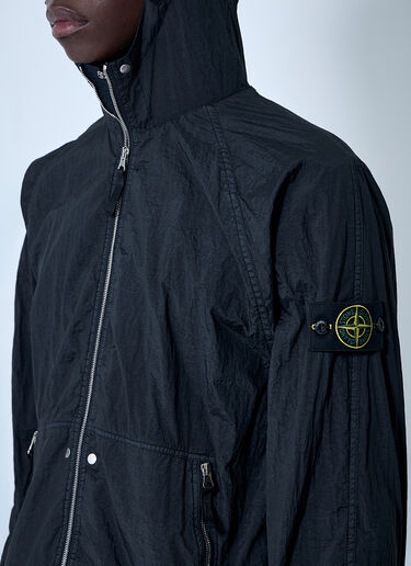 Stone Island ショートパーカージャケット  ブラック sto0160032