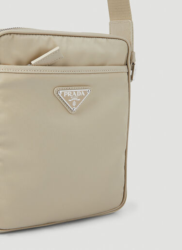 Prada Re-Nylon Messenger Crossbody Bag Beige pra0148035