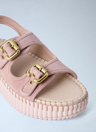 Chloé Nama Sandal Pink chl0263071