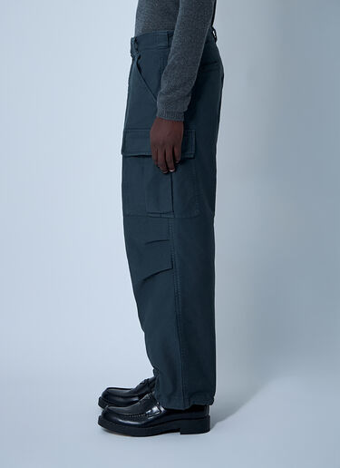 Prada Cotton Cargo Pants Dark Grey pra0161005