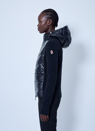 Moncler Grenoble Hooded Quilted Down Vest Black mog0265015