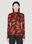 Meryll Rogge Leaf Print Top Pink rog0250008