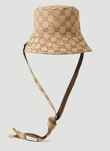 Gucci Reversible Bucket Hat Brown guc0350002
