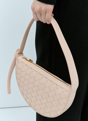Bottega Veneta Mini Sunrise Shoulder Bag Pink bov0255064