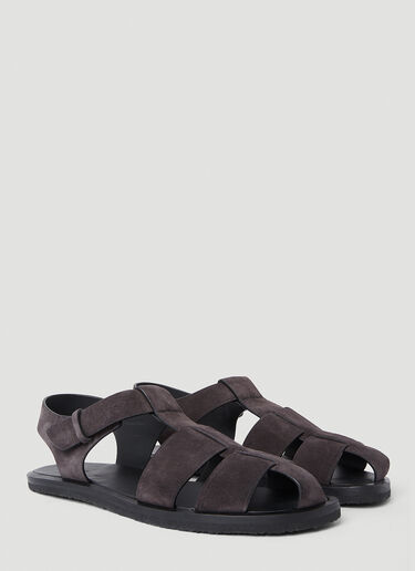 The Row Fisherman Sandals Grey row0152012