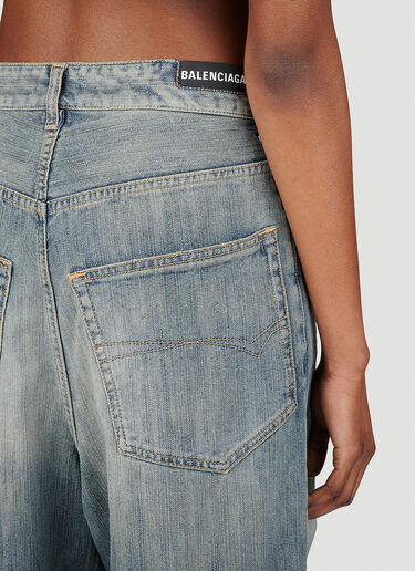 Loose Fit Jeans Balenciaga Loose Fit Jeans Blue bal0253023
