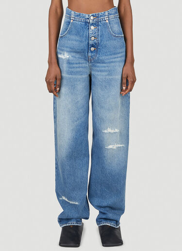 MM6 Maison Margiela Spliced Jeans Blue mmm0251019