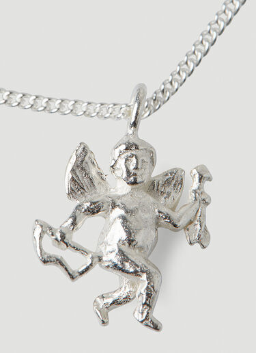 Georgia Kemball Cupid and Devil Necklace Silver gkb0248003