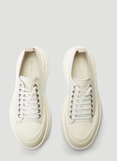 Canvas Sneakers Alexander McQueen Canvas Sneakers White amq0241061