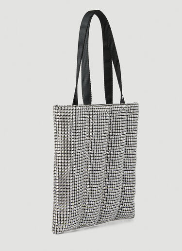 Alexander Wang Heiress Quilted Tote Bag Silver awg0247035