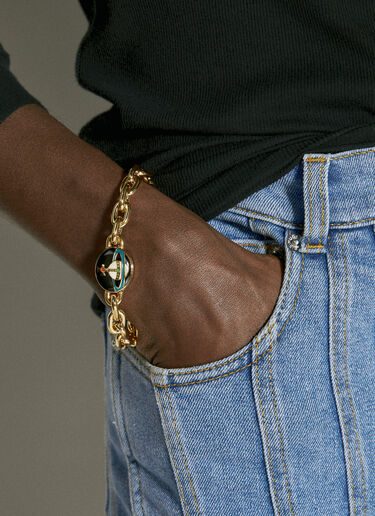 Vivienne Westwood ロエリア ラージ ブレスレット ゴールド vvw0154035