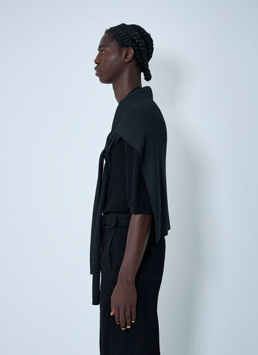 Lemaire 错视画围巾  黑色 lem0162019