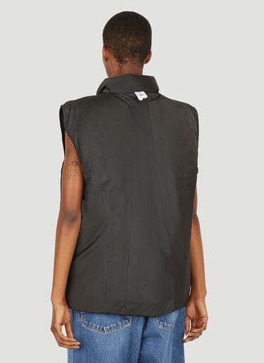 Tie Puffer Sleeveless Jacket PROTOTYPES Tie Puffer Sleeveless Jacket Black typ0350001