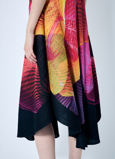 Pleats Please Issey Miyake Spectrum Pleated Dress Multicolour plp0259008