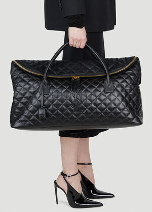 Saint Laurent 퀼티드 더플 백 블랙 sla0251141