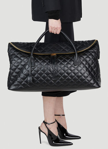Saint Laurent 퀼티드 더플 백 블랙 sla0251141