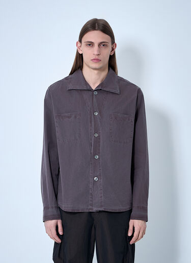 Our Legacy Funnel Shirt Brown our0160013