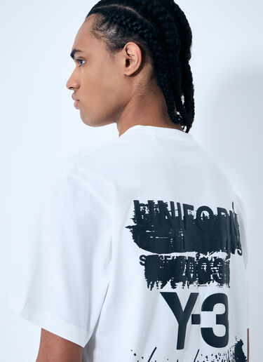 Y-3 U GFX T-Shirt White yyy0160016