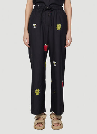 Soulland x Peanuts 로베르타 팬츠 블랙 sxp0247004