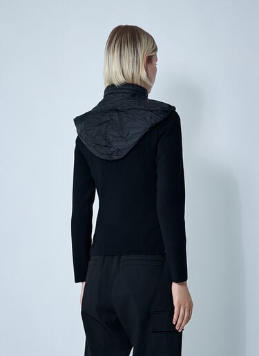 Moncler Wool-Blend Cardigan Black mon0261040