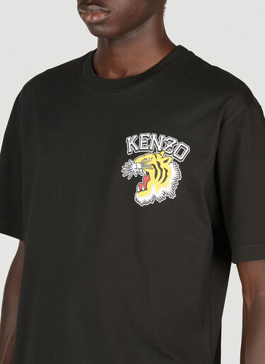 타이거 반소매 티셔츠 Kenzo 타이거 반소매 티셔츠 블랙 knz0154012