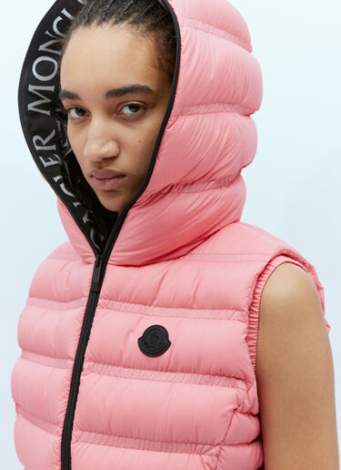 Moncler Aliterse ダウンジレ ピンク mon0255007