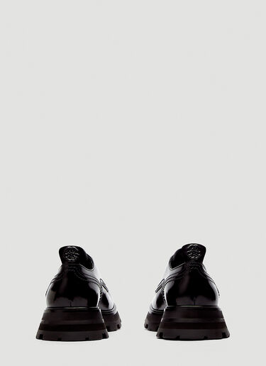 Alexander McQueen Leather Lace-Up Shoes Black amq0244030