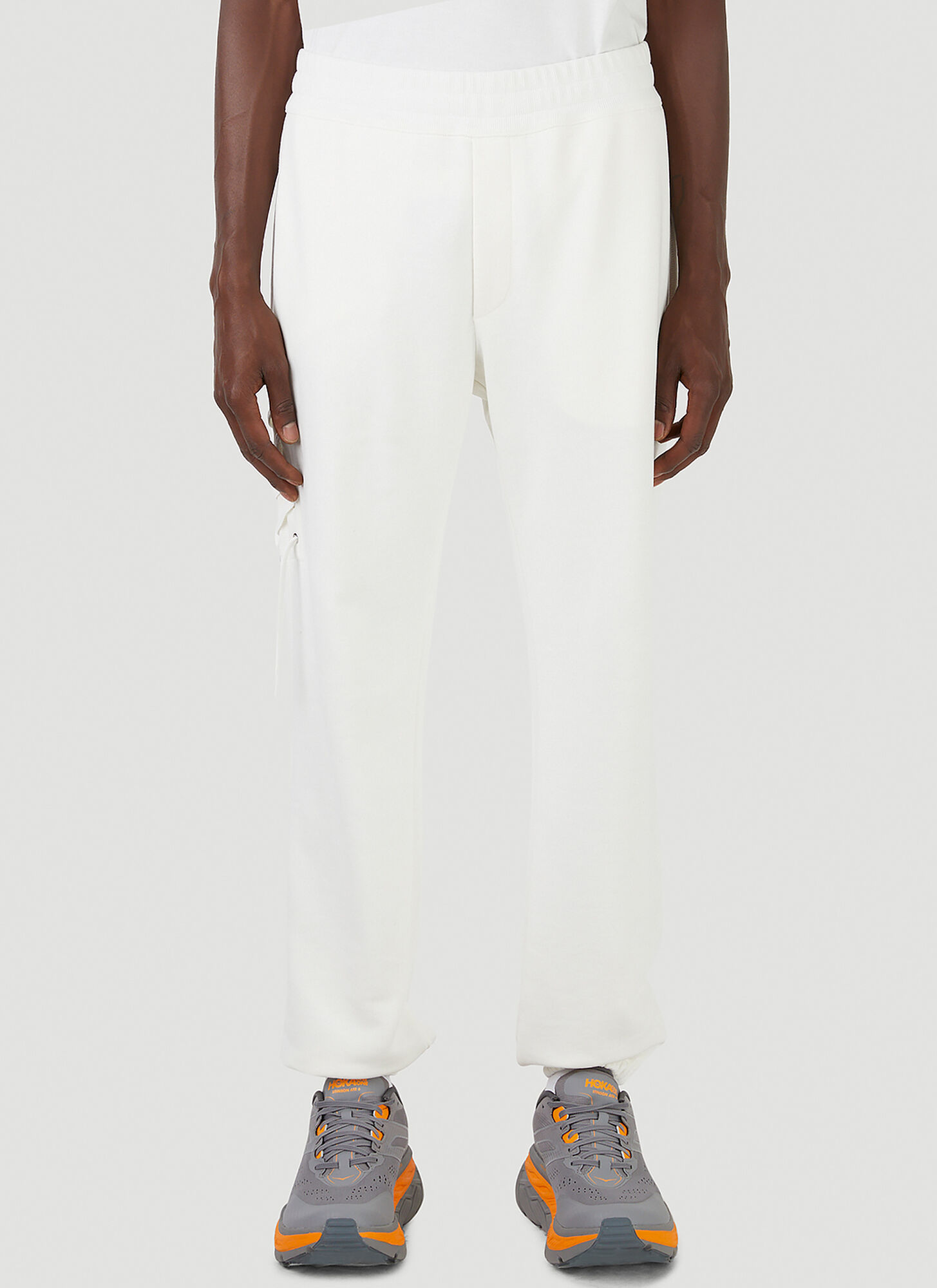 Craig Green Lace Track Trousers In White