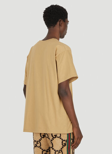 Gucci Mirror Logo T-Shirt Camel guc0151003