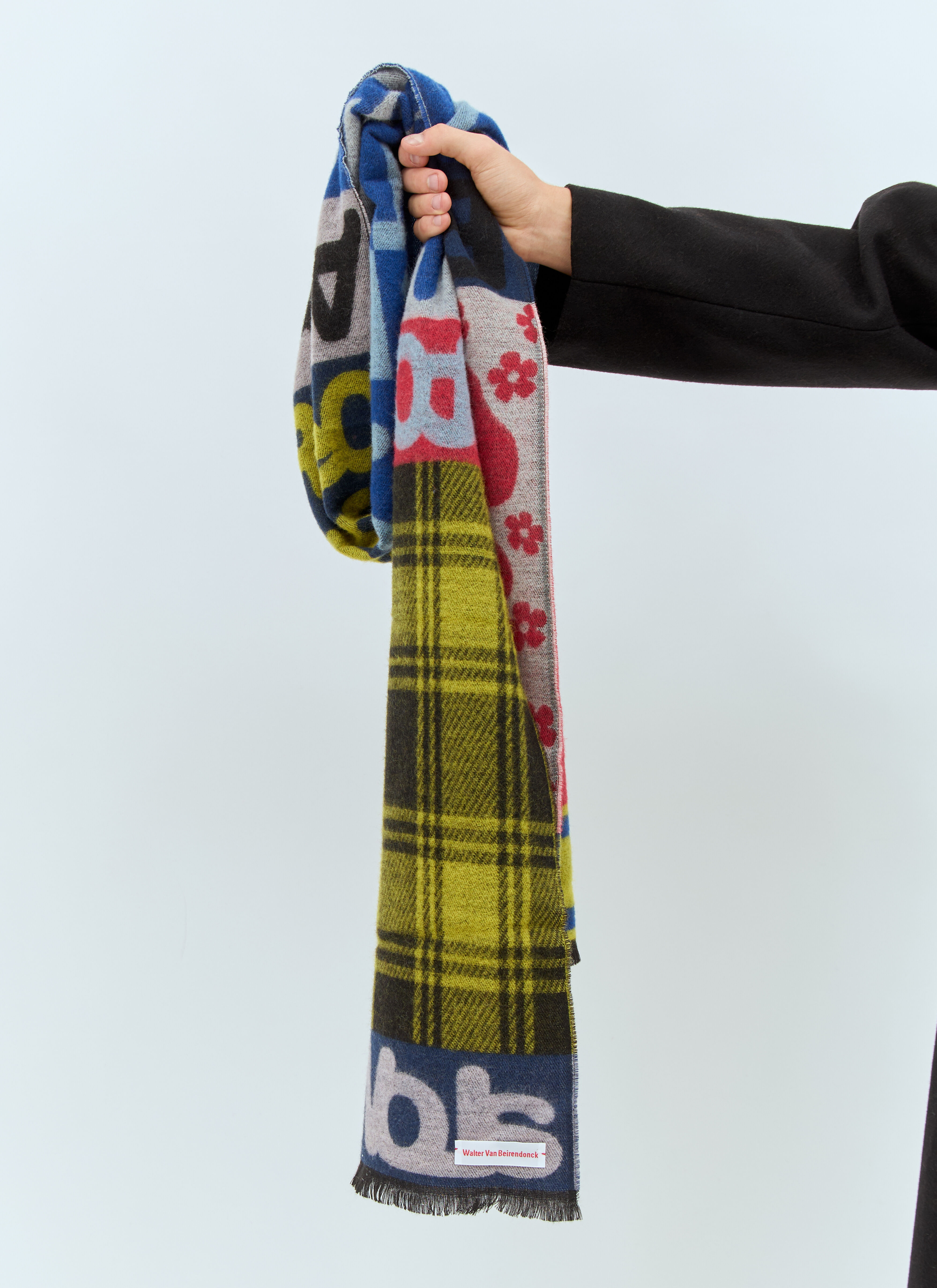 Walter Van Beirendonck Men's' Alowa Scarf in Multicolour | LN-CC®
