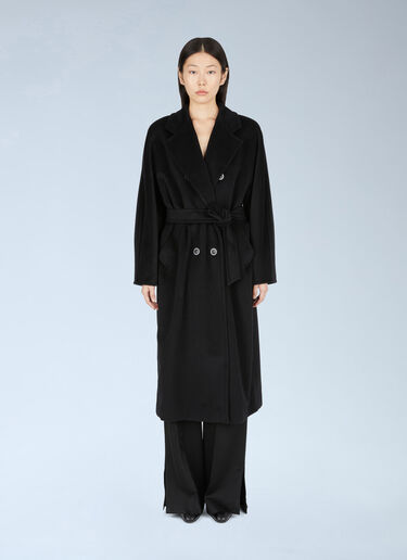 Max Mara Madame 101801 Coat Black max0250002