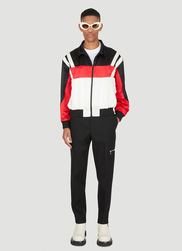 Saint Laurent Tricolore Teddy Jacket Multicolour sla0145018