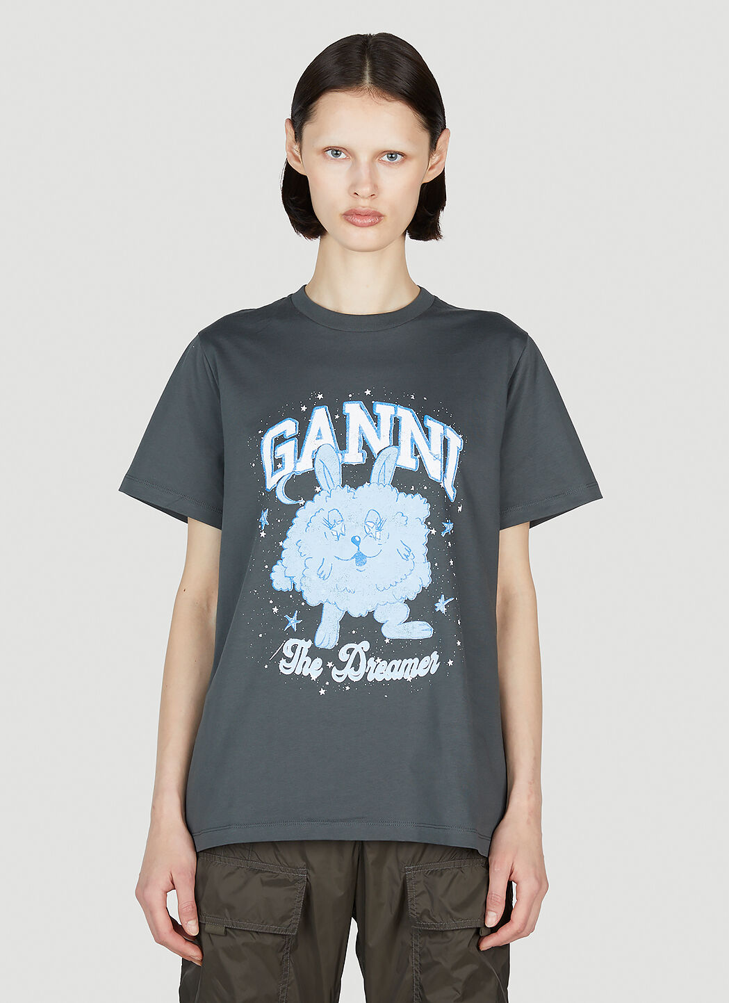 ☆韓国の人気【GANNI】☆GANNI RELAXED DREAM BUNNY T-SHIRT(W) org.jpg