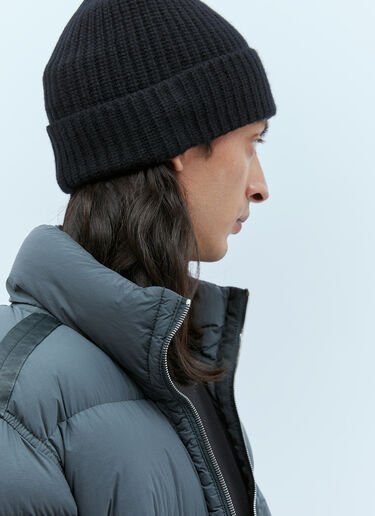 Compass Patch Beanie Hat Stone Island Compass Patch Beanie Hat Black sto0154087